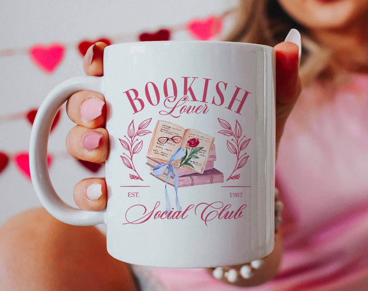 Bookish Lovers Social Club Coquette - Coffee Mug
