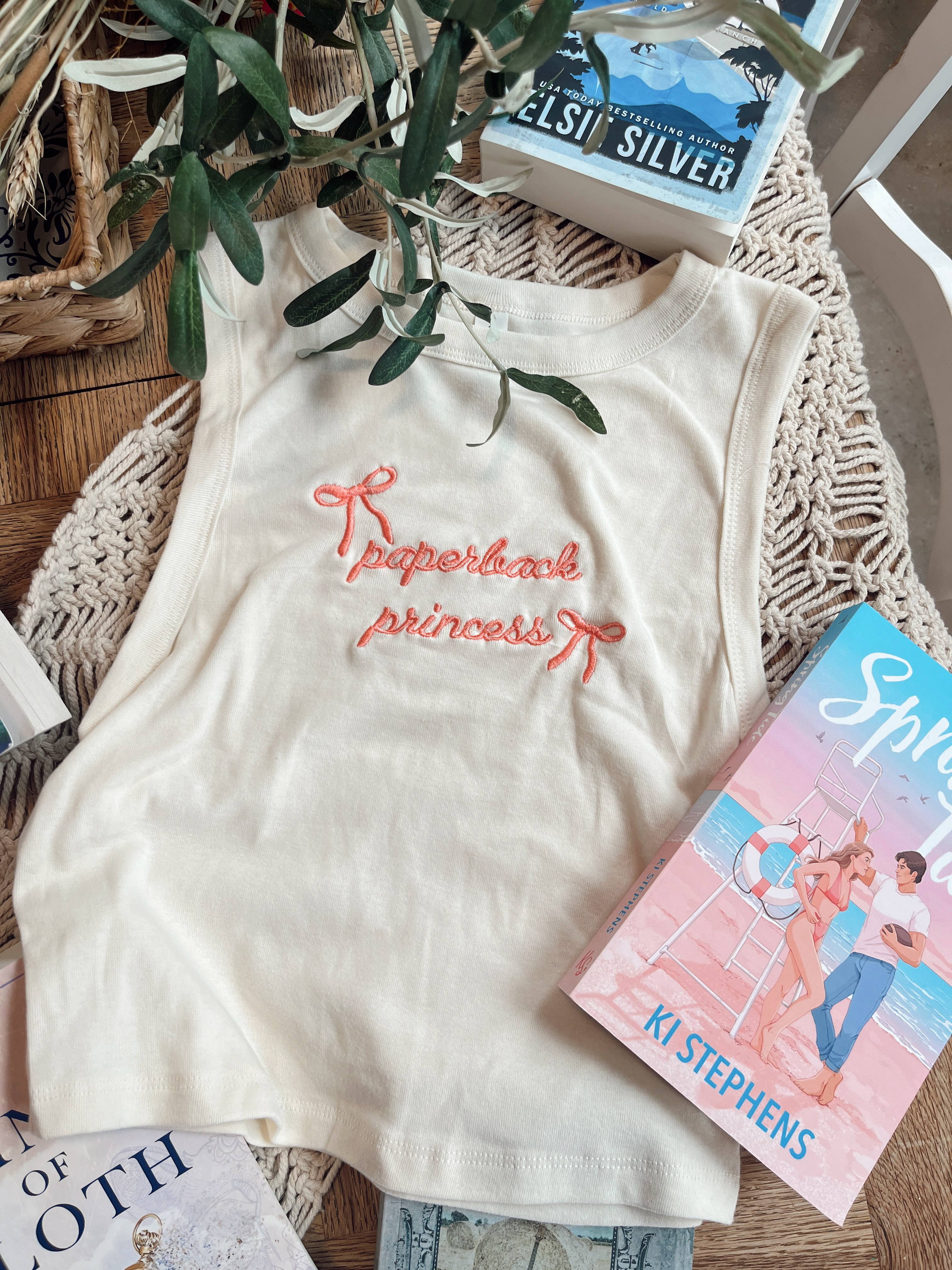 Paperback Princess- Bookish Baby Tee